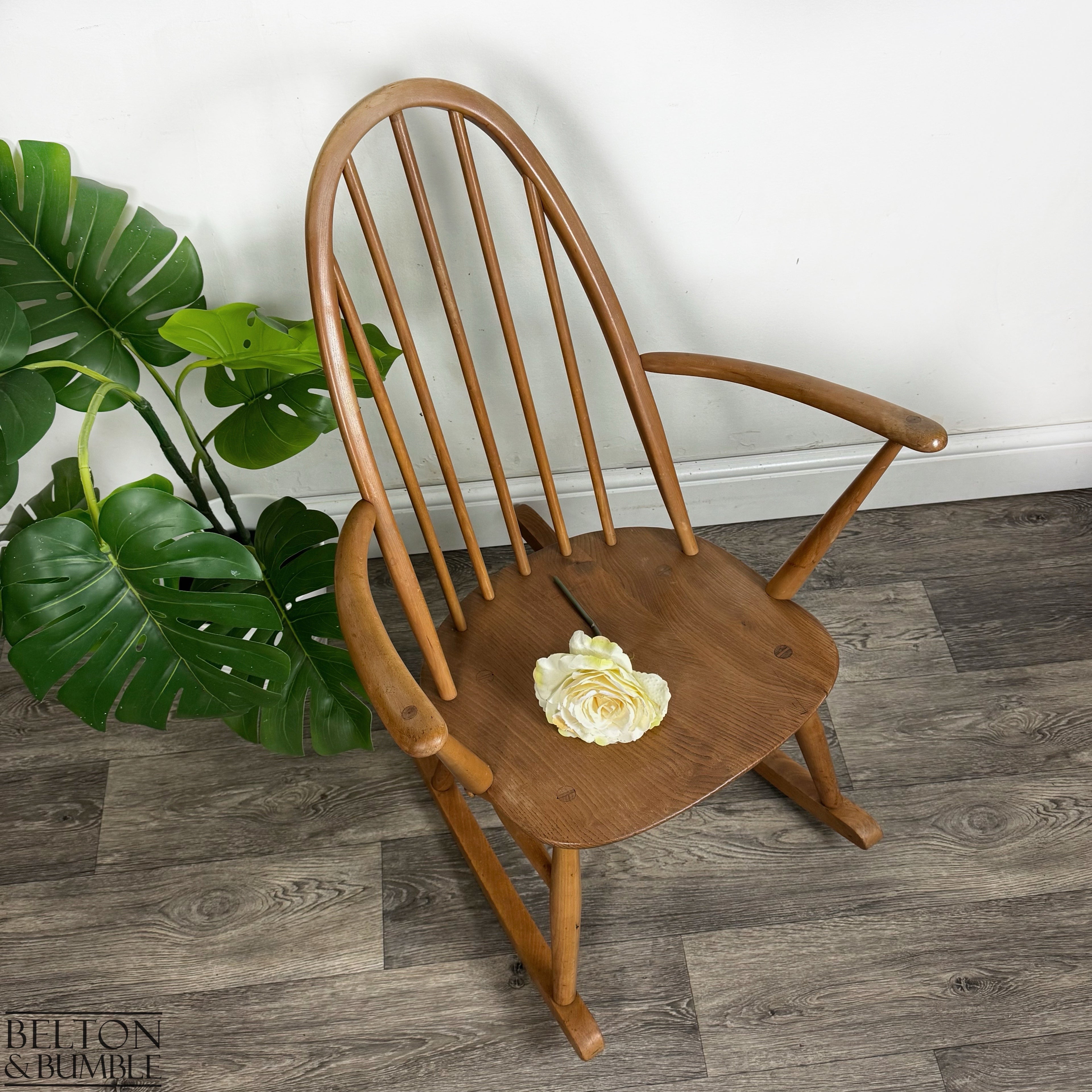 Vintage Ercol Model 428 Quaker Rocking Chair