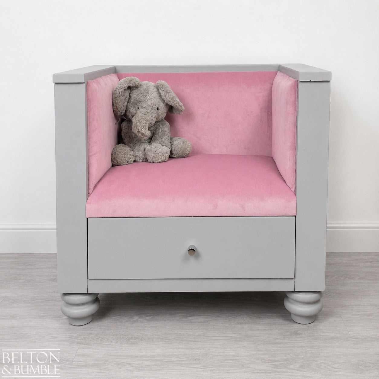 Children’s Reading Seat & Bookcase – Storage & Seating Set