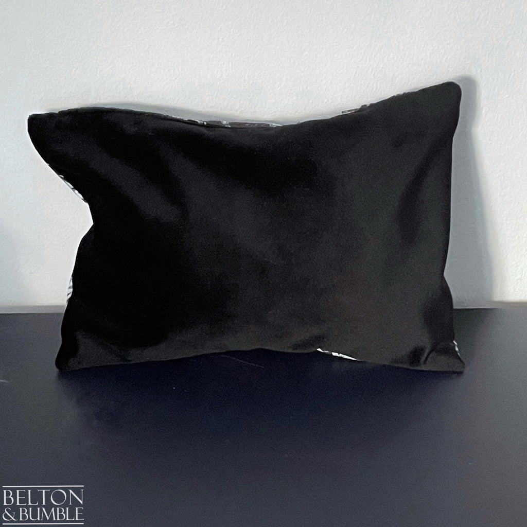 Handmade Make Up / Travel Toiletries Bag in “Silverback” Fabric by Emma Shipley-Belton & Bumble