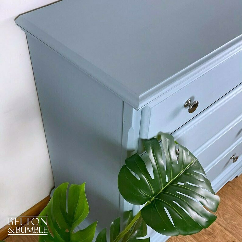Four Drawer Chest of Drawers in Pale Blue by Schreiber-Belton & Bumble