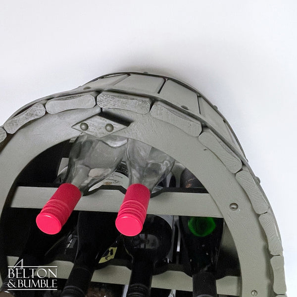 Barrel Style Oval Wine Bottle Rack For Worktop – Restored vintage piece