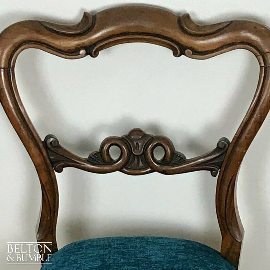 Victorian Mahogany Chair-Belton & Bumble