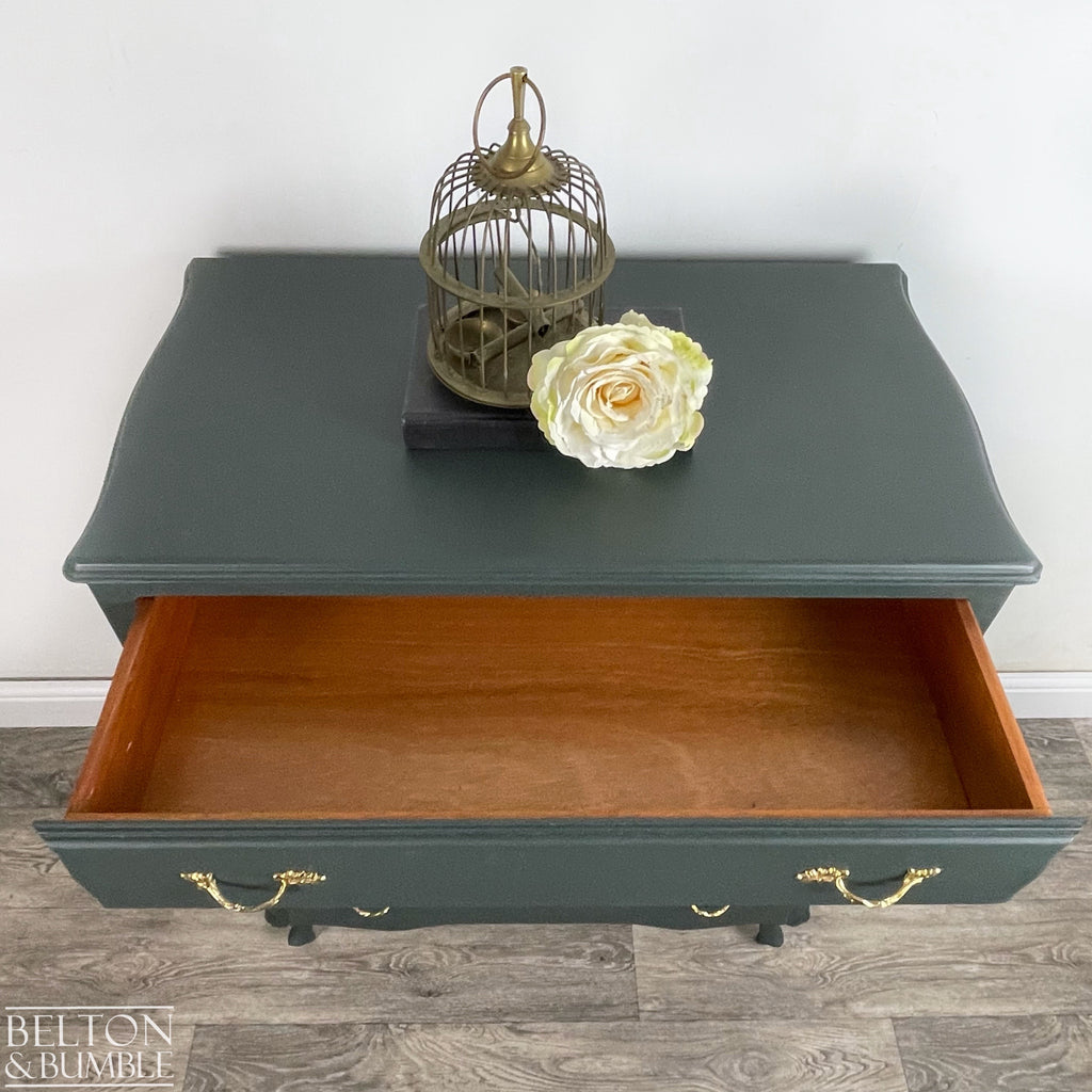 Four Drawer Chest of Drawers in Dark Green-Belton & Bumble