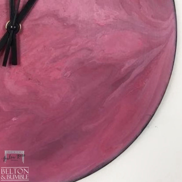 12" Vinyl Record Abstract Art Wall Clock-Belton & Butler