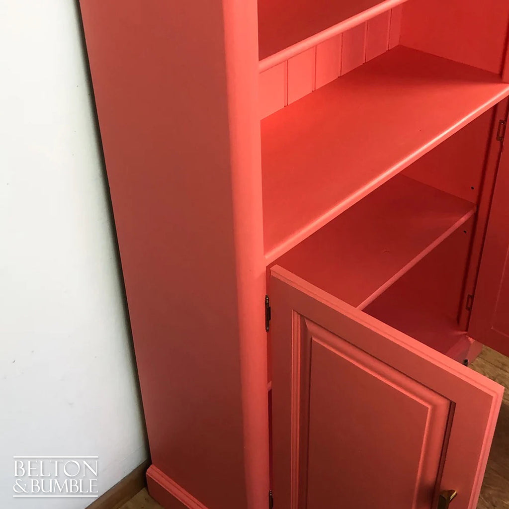 Bookcase Dresser in Coral-Belton & Bumble