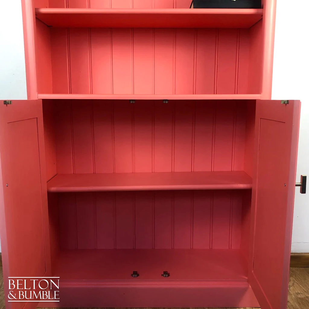 Bookcase Dresser in Coral-Belton & Bumble