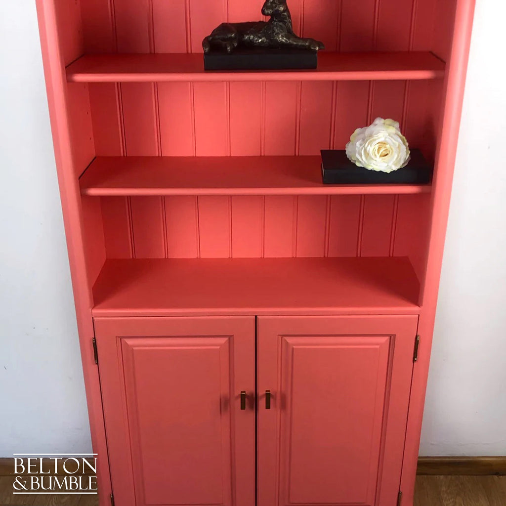 Bookcase Dresser in Coral-Belton & Bumble