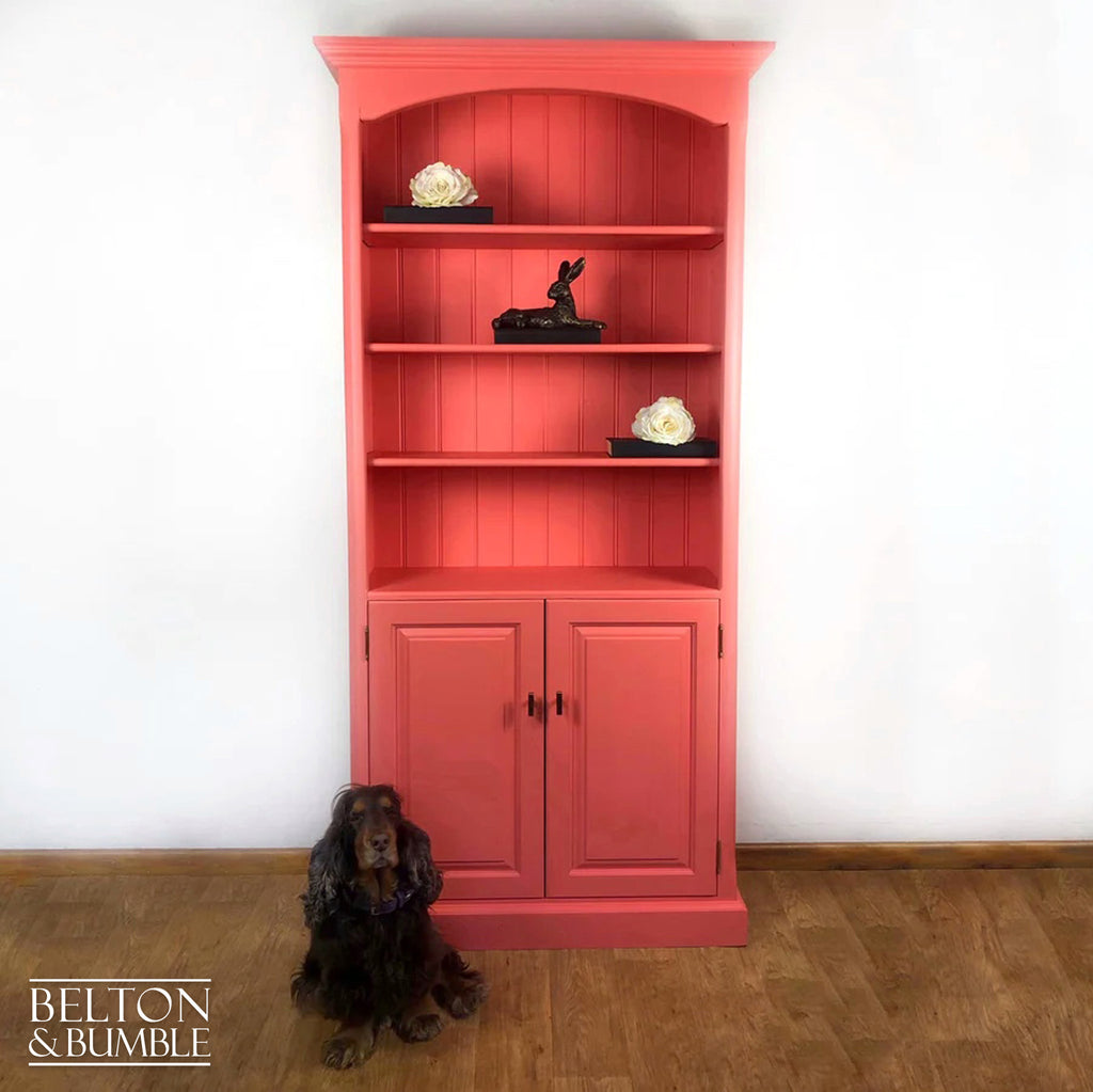 Bookcase Dresser in Coral-Belton & Bumble