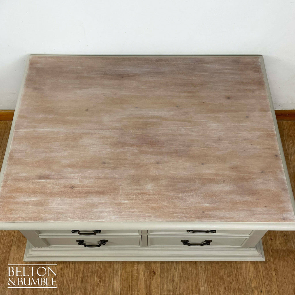 Rectangle Coffee Table with Storage in Stone-Belton & Bumble
