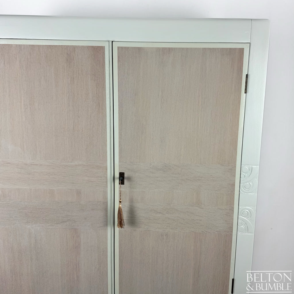 Lebus Double Door Wardrobe in Farrow & Ball Eddy