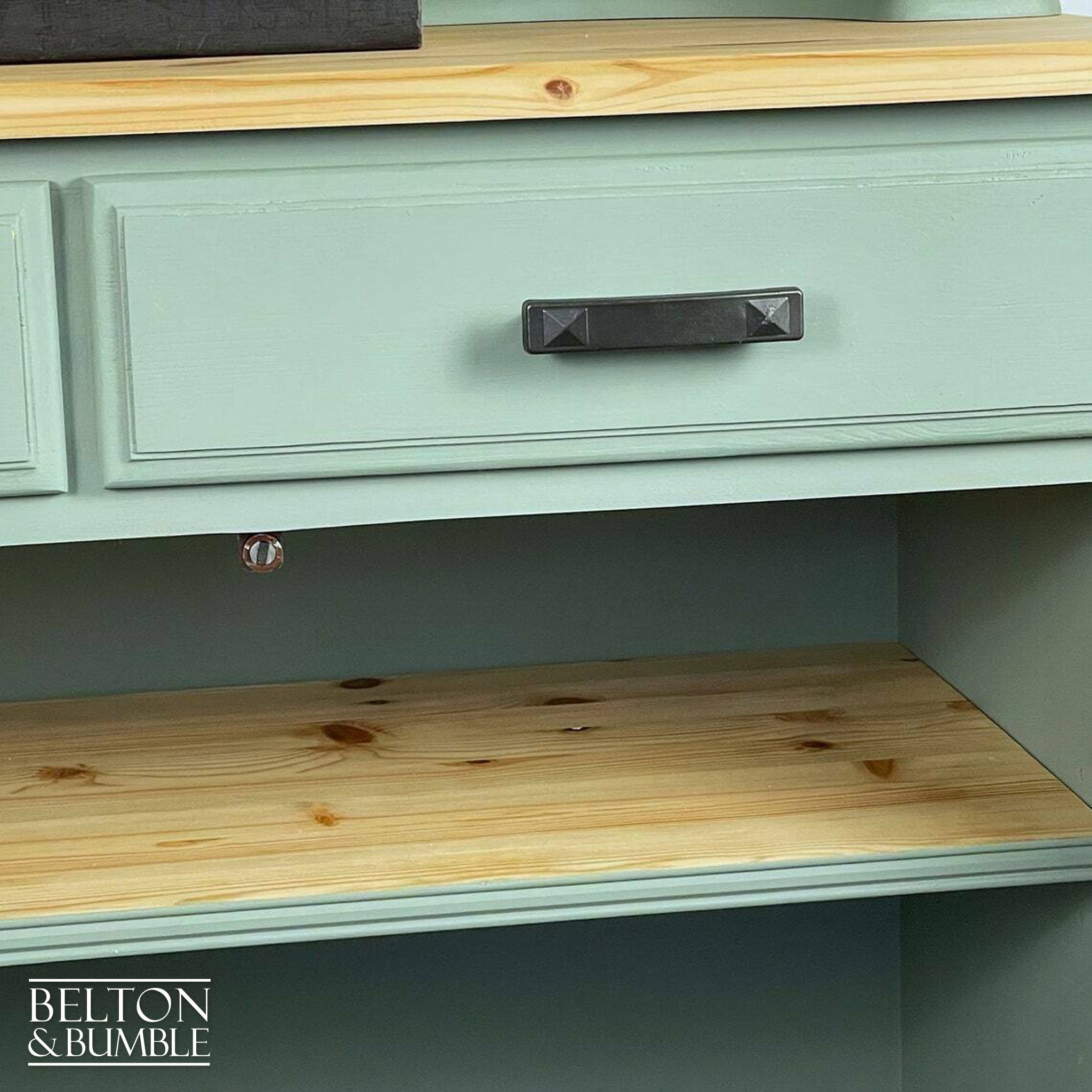 Ducal Pine Welsh Dresser in Duck Egg Blue Green-Belton & Bumble