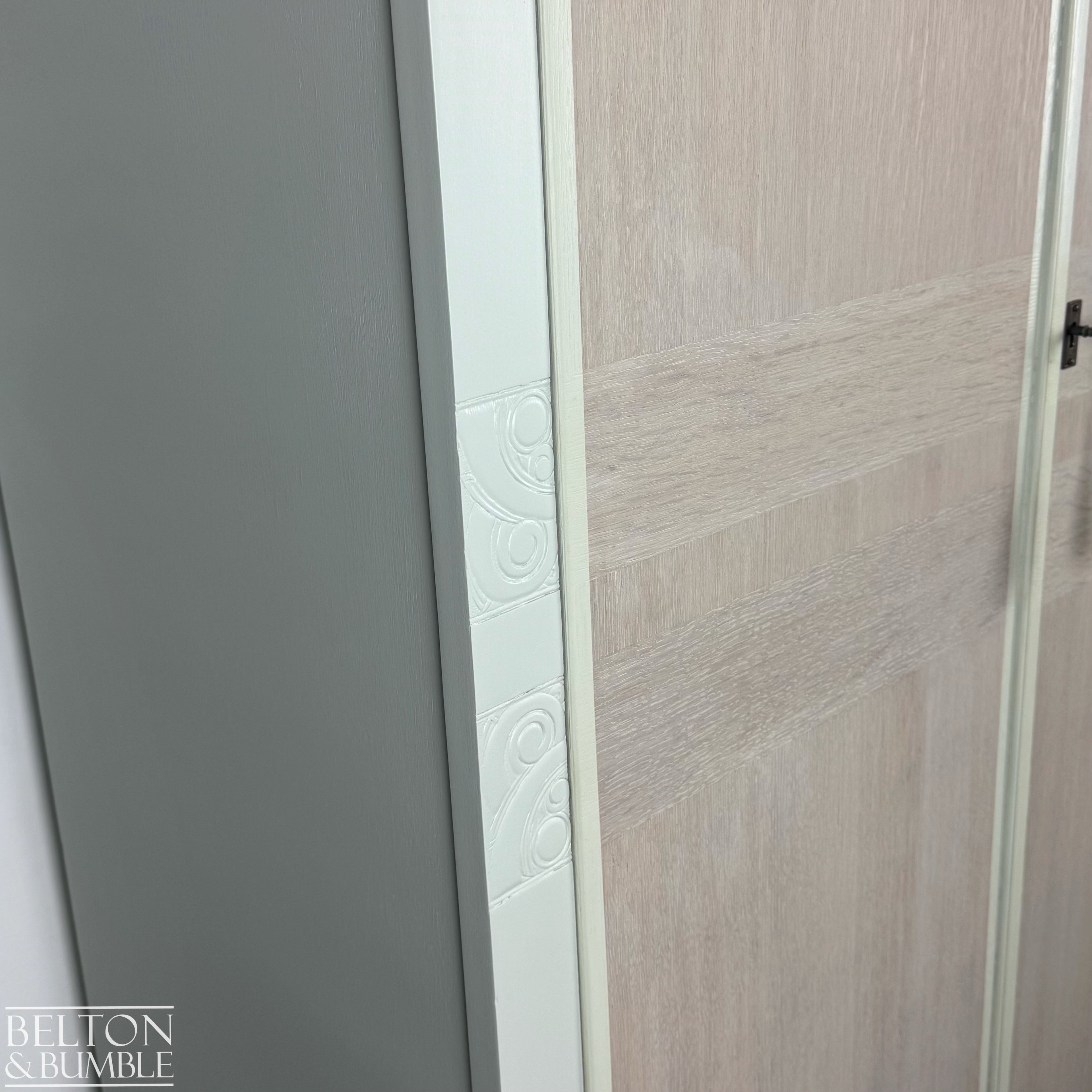 Lebus Double Door Wardrobe in Farrow & Ball Eddy