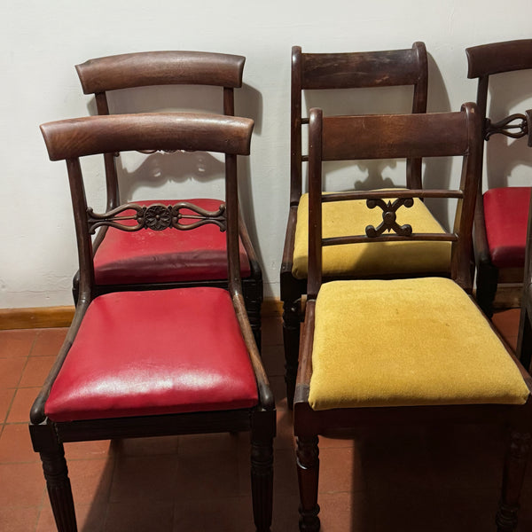 Set of Six Antique Dining Chairs – Available for Custom Commission-Belton & Butler