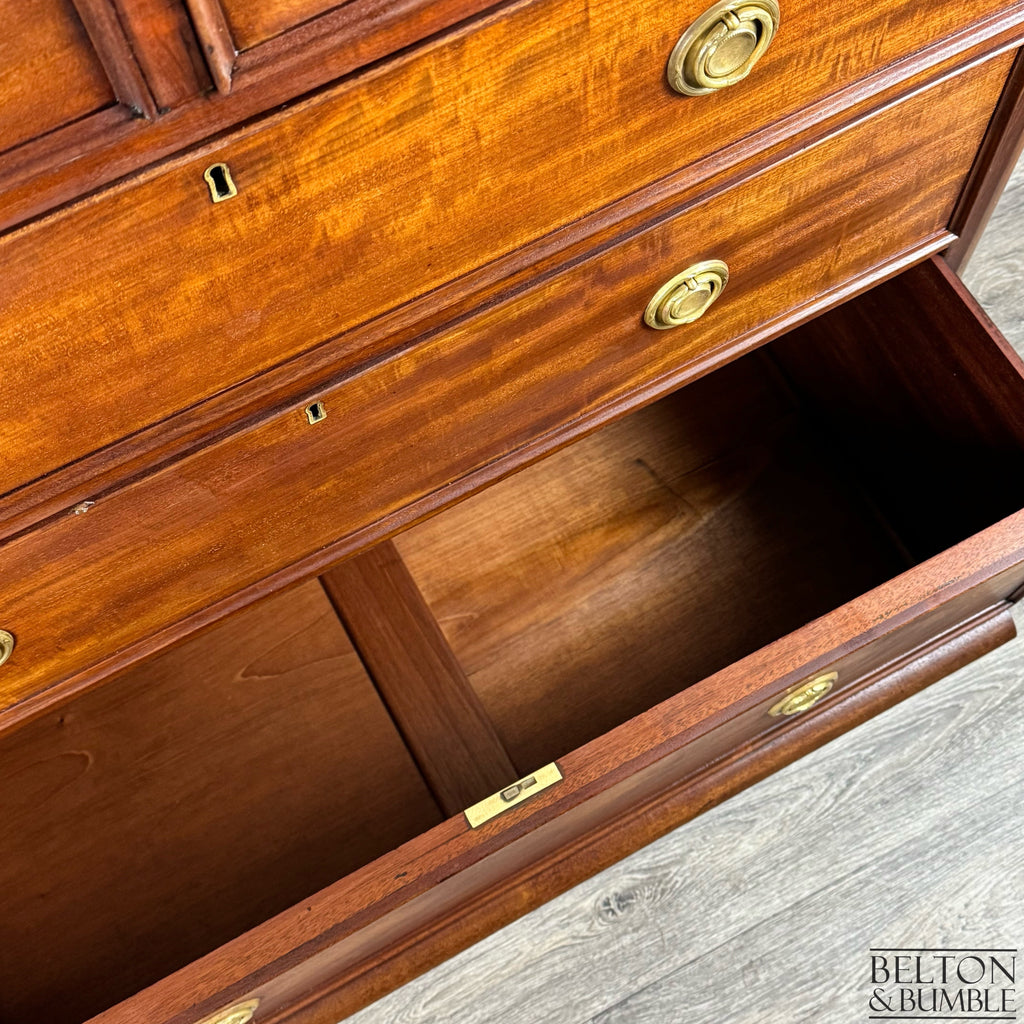 Victorian Mahogany Five Drawer Chest of Drawers-Belton & Bumble