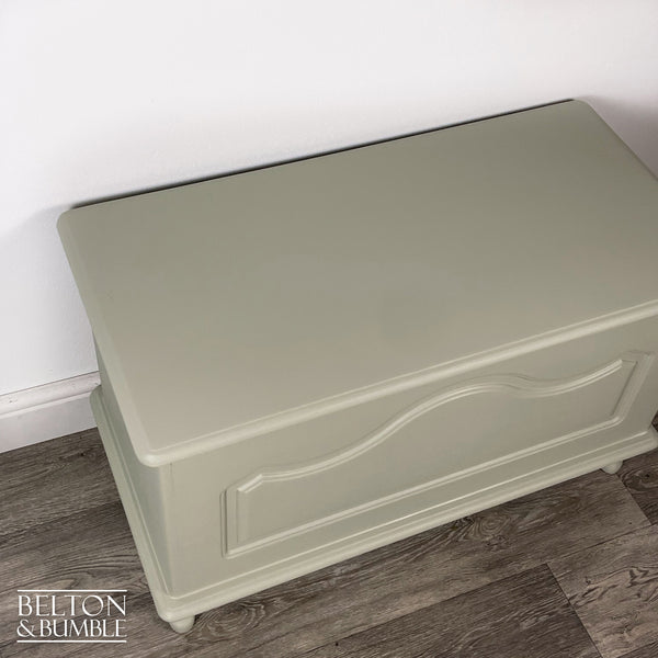 Blanket Storage Box in Pale Green-Belton & Butler