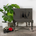 Lift-Lid Cabinet on Castors in Grey-Belton & Bumble