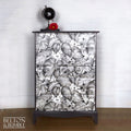 Vintage Stag Minstrel Tall Boy Chest Of Drawers-Belton & Bumble