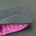 Handmade Make Up / Toiletries Bag in Navy Leatherette-Belton & Bumble