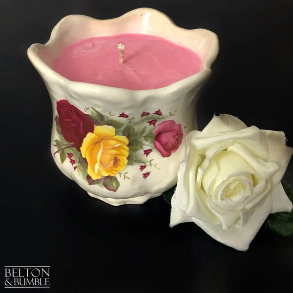 Soy Wax Vintage Plant Pot “Jasmin & Ylang Ylang” Candle-Belton & Butler