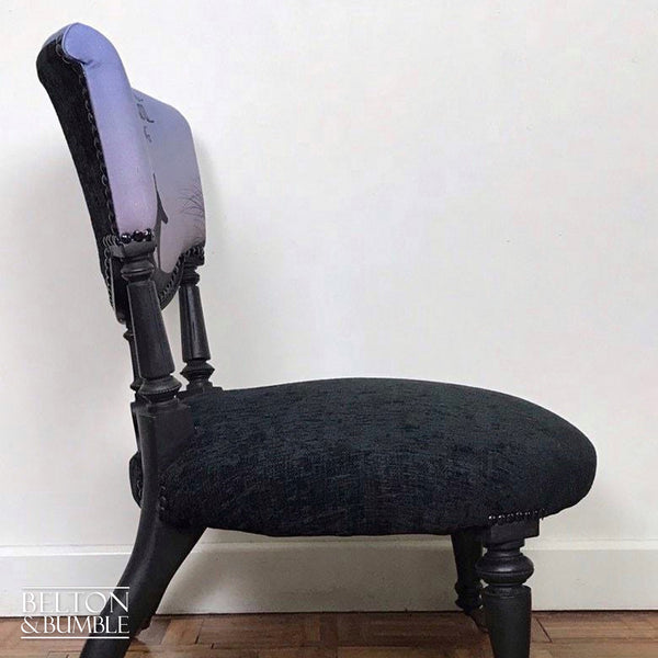 Black Antique Nursing Chair-Belton & Butler