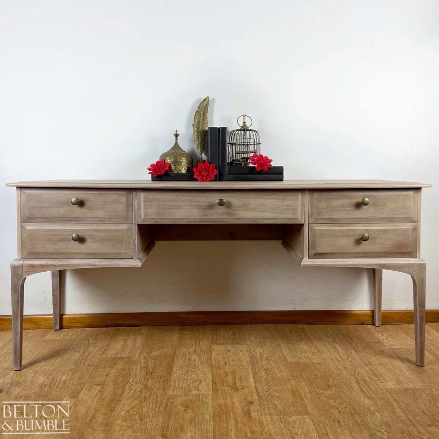 Bleached White Wash Dressing Table by Stag Minstrel-Belton & Bumble