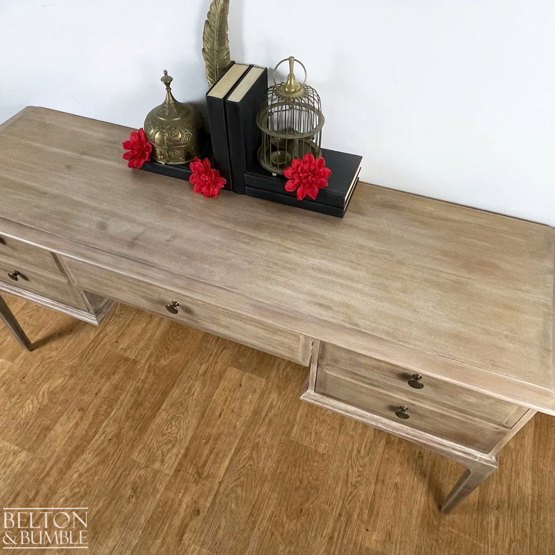 Bleached White Wash Dressing Table by Stag Minstrel-Belton & Bumble