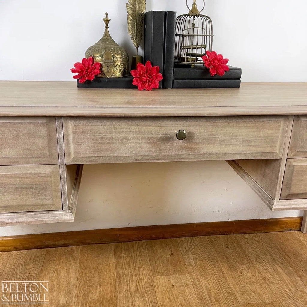 Bleached White Wash Dressing Table by Stag Minstrel-Belton & Bumble