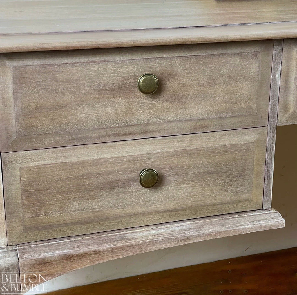 Bleached White Wash Dressing Table by Stag Minstrel-Belton & Bumble