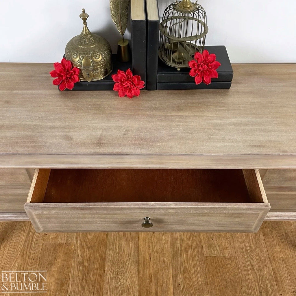 Bleached White Wash Dressing Table by Stag Minstrel-Belton & Bumble