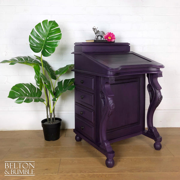 Dark Purple Davenport Desk-Belton & Butler