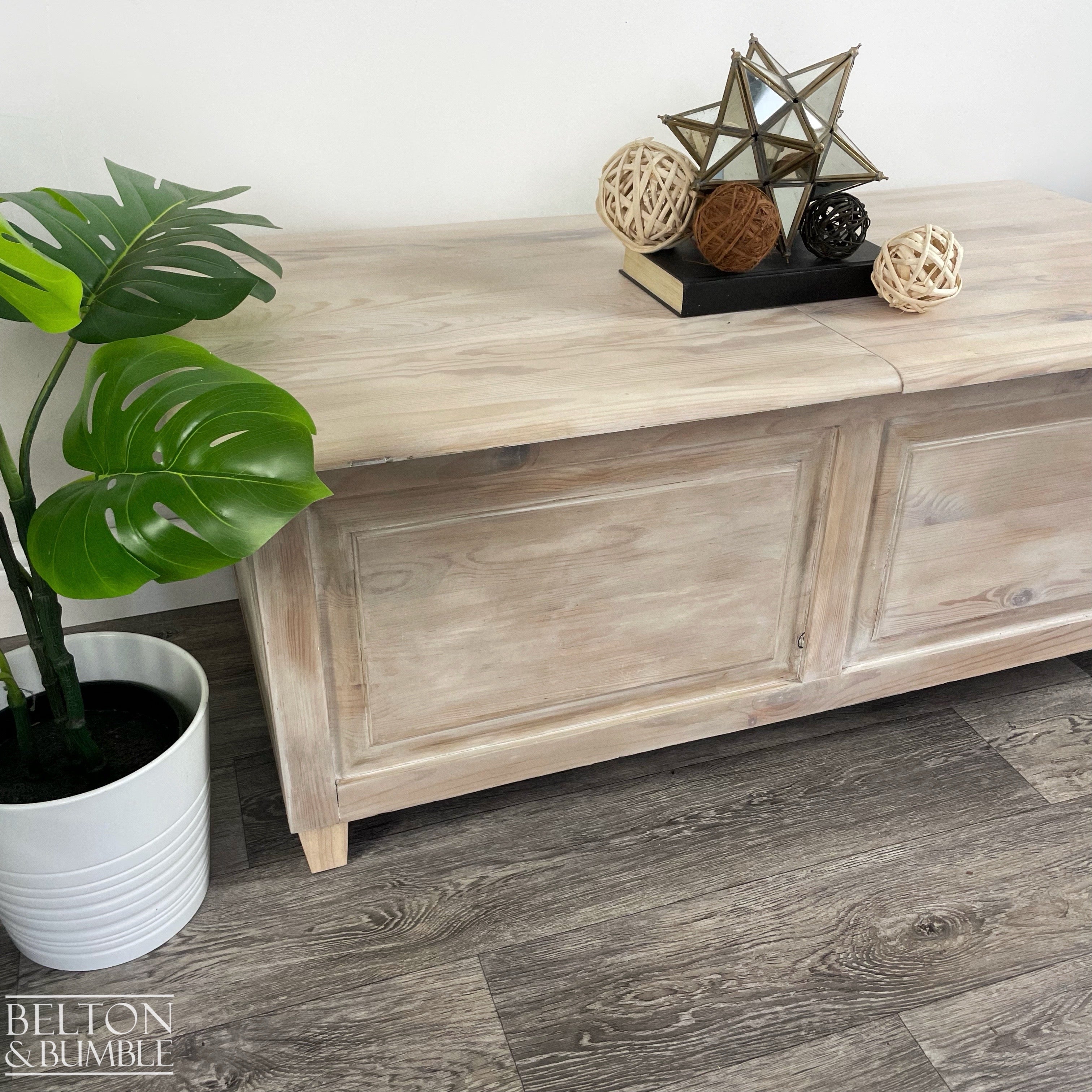 Rectangle Coffee Table with Storage – angled view showing proportions and stance