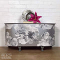 Pink, Silver and Mid Grey Storage Box-Belton & Bumble