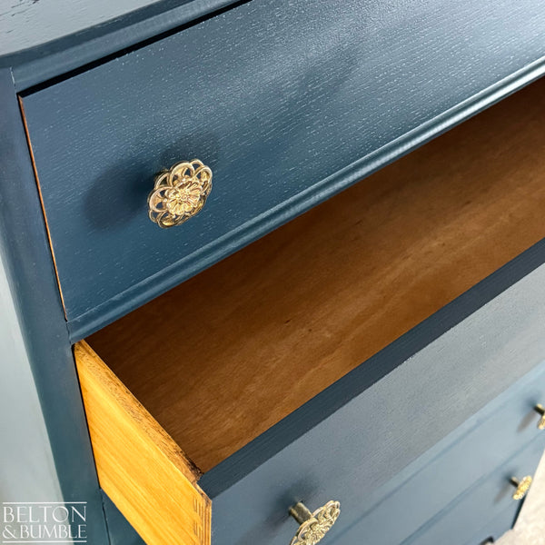 Six Drawer Chest of Drawers in Navy-Belton & Butler