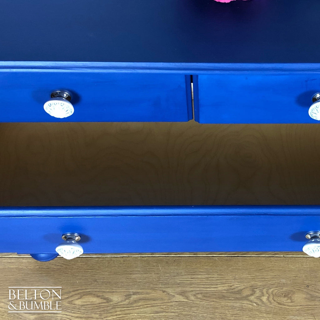 Blue Multi Drawer Chest of Drawers-Belton & Bumble