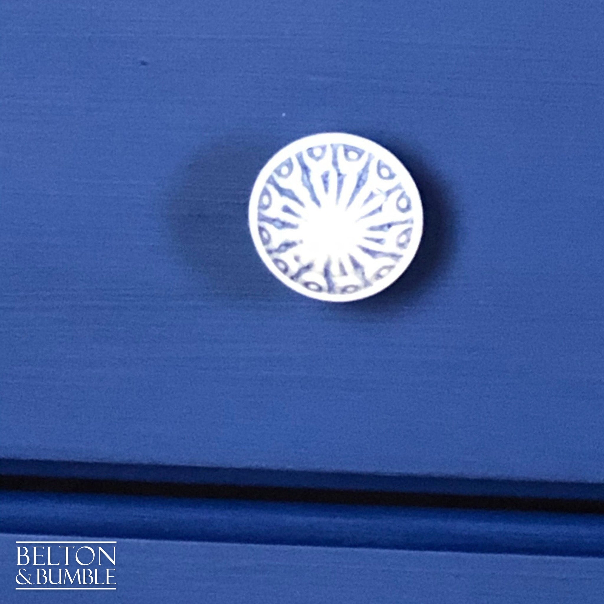Blue Multi Drawer Chest of Drawers-Belton & Bumble
