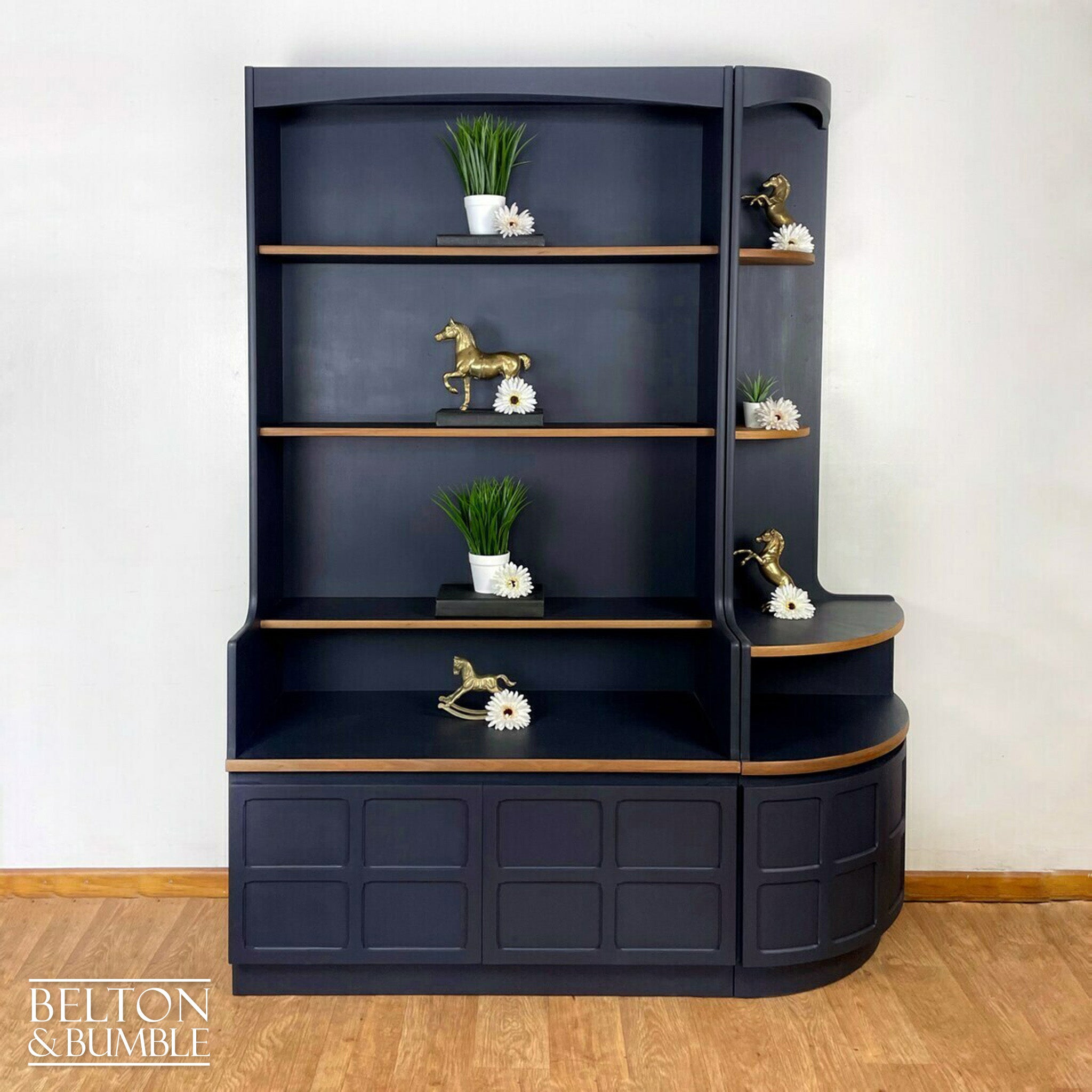 Bookcase Dresser and Corner Unit Shelving by Nathan Furniture-Belton & Bumble