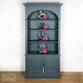 Bookcase Dresser in Blue Grey-Belton & Bumble