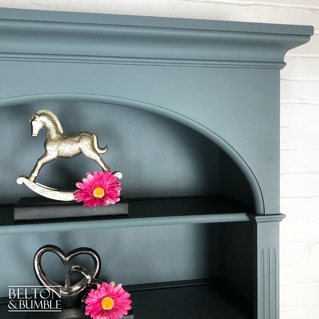 Bookcase Dresser in Blue Grey-Belton & Bumble