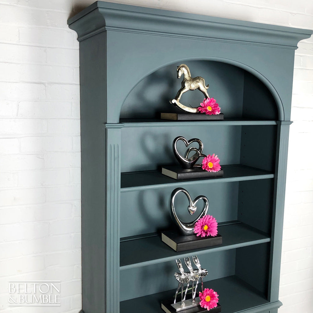 Bookcase Dresser in Blue Grey-Belton & Bumble