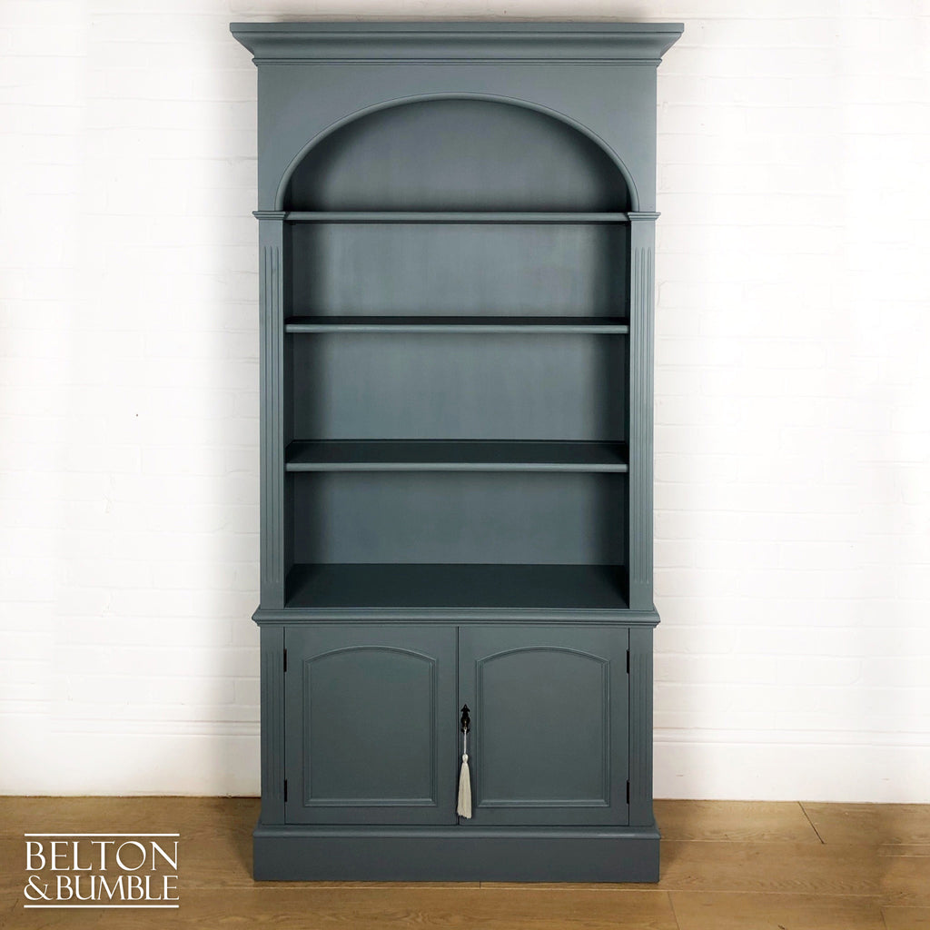 Bookcase Dresser in Blue Grey-Belton & Bumble