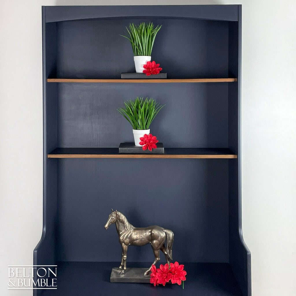 Bookcase Dresser Shelving by Nathan Furniture in Navy Blue-Belton & Bumble