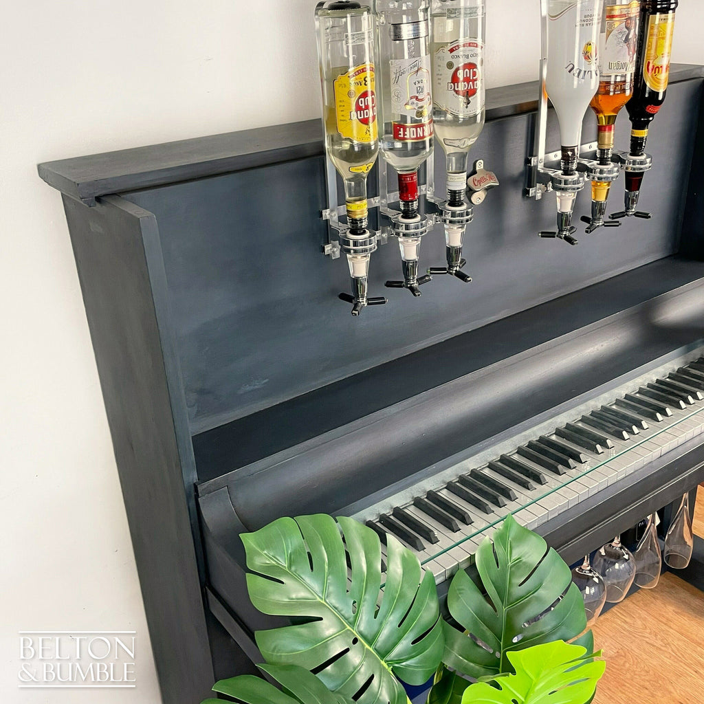 Drinks Display Refurbished Piano Bar-Belton & Bumble