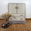 Linen Cupboard Storage in Cream-Belton & Bumble