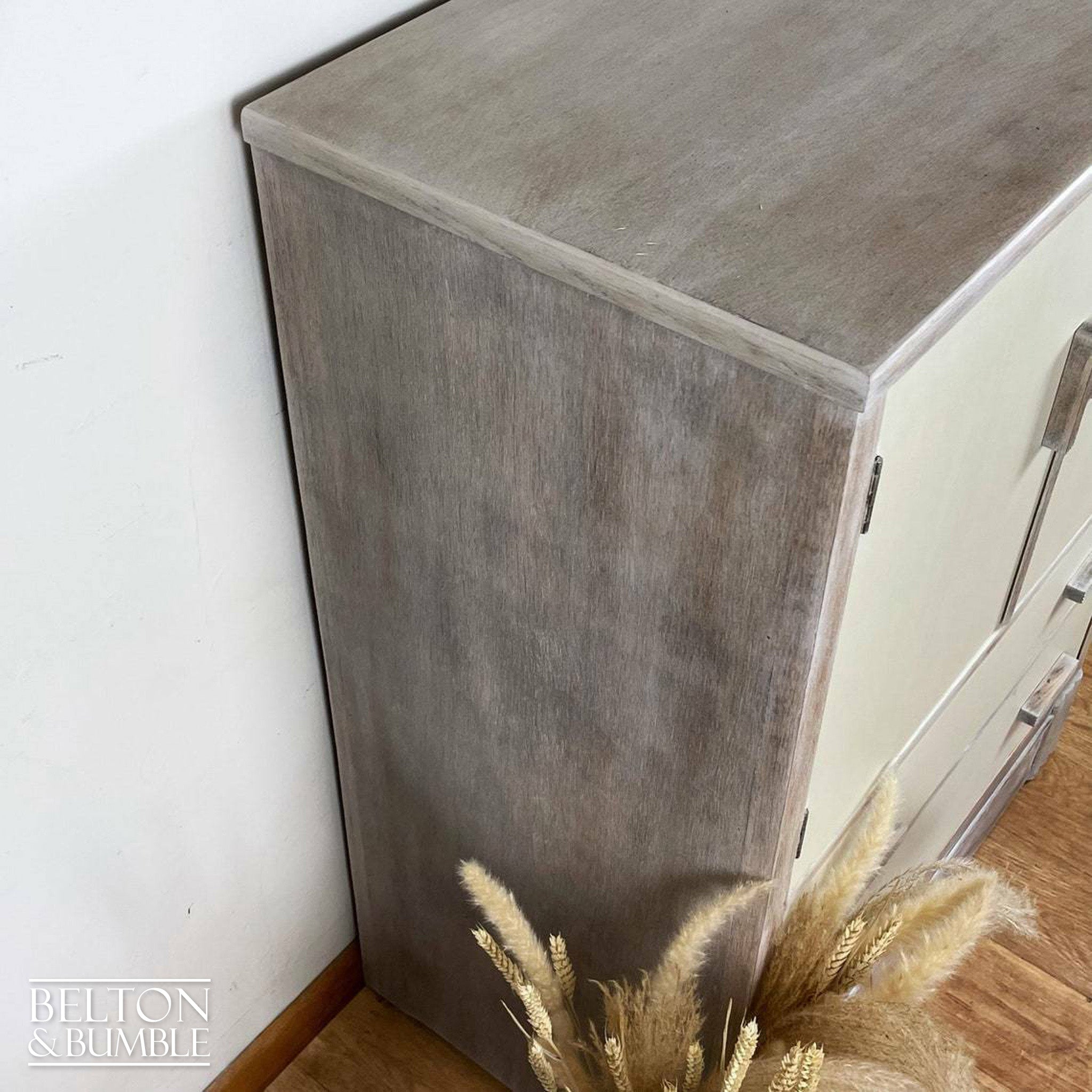 Linen Cupboard Storage in Cream-Belton & Bumble