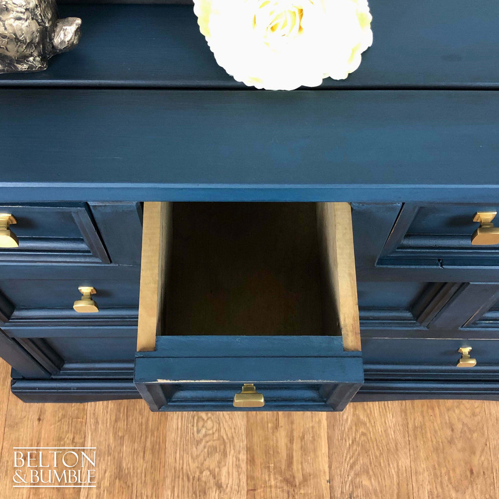 Multi Drawer Chest of Drawers in Blue-Belton & Bumble