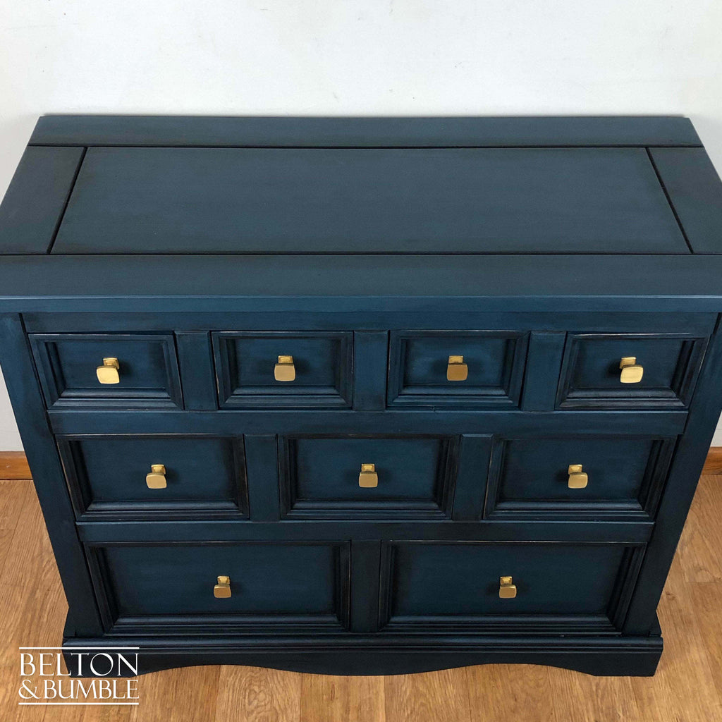 Multi Drawer Chest of Drawers in Blue-Belton & Bumble