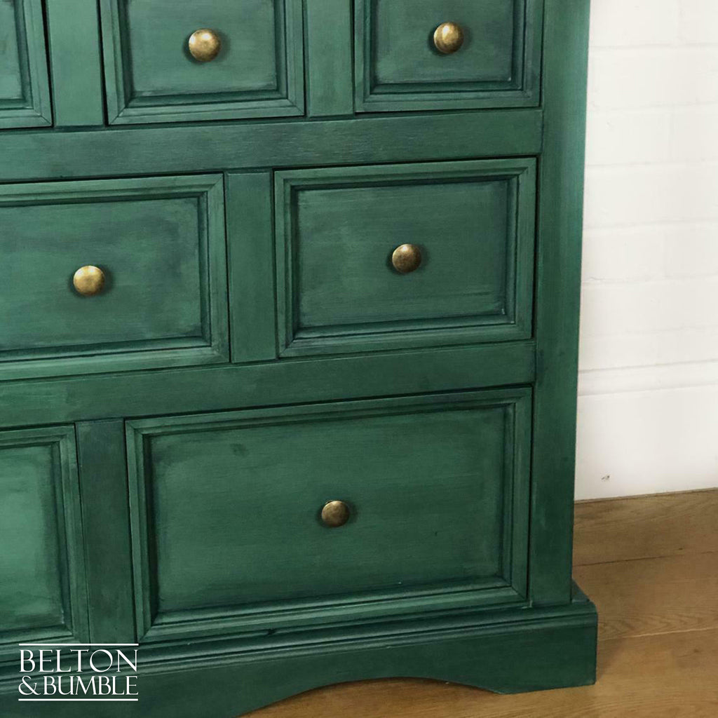 Multi Drawer Chest of Drawers in Green-Belton & Bumble