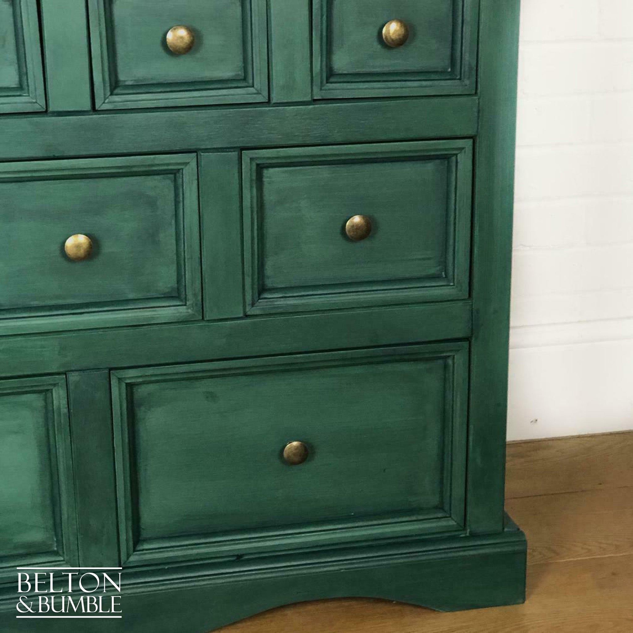Multi Drawer Chest of Drawers in Green-Belton & Bumble