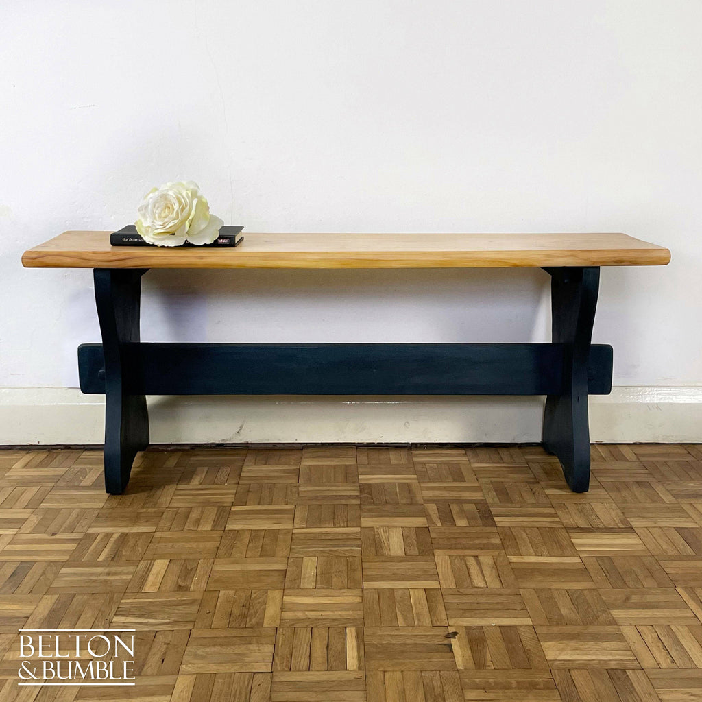 Pine Bench for Hallway or Dining Table-Belton & Bumble