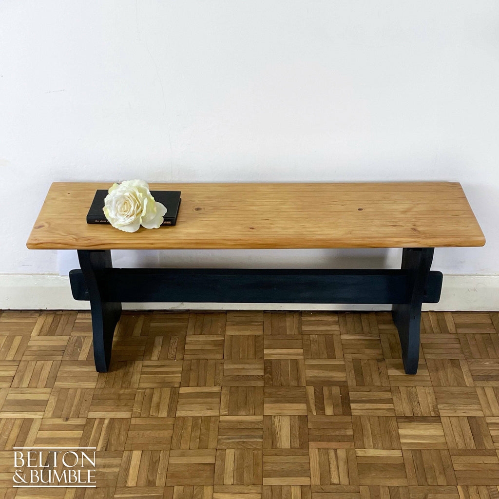 Pine Bench for Hallway or Dining Table-Belton & Bumble
